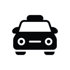 Police Car vector icon