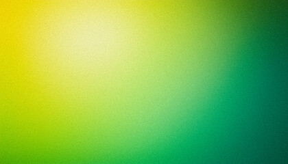 Textured grainy background blending from green to yellow - obrazy, fototapety, plakaty
