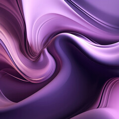 Abstract Purple Swirling Liquid Art Background