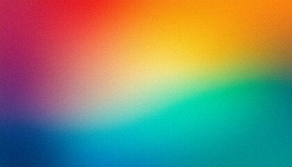 Textured gradient with a spectrum of bright colors, ideal for vibrant designs - obrazy, fototapety, plakaty