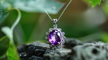beautiful luxury natural gemstone pendant