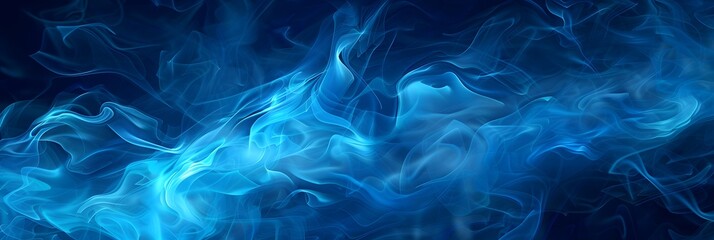 Fototapeta premium Smoke Wave Art: Abstract design with smooth motion, illustrating flowing waves