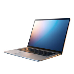 Fototapeta premium Colorful Laptop Mackup