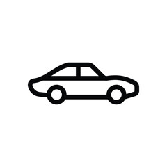 Muscle Car vector icon