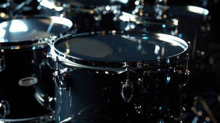Obraz premium drum, artistic, music, generative ai