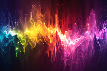 Visual Interpretation of Spectrum Displaying Various Rs Lines in Spectroscopy - obrazy, fototapety, plakaty