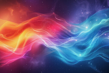 Fototapeta premium Design background with creative colors and beauty effects.