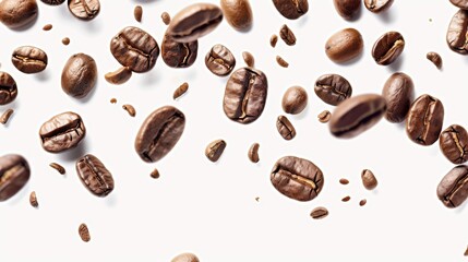 A Scatter of Coffee Beans