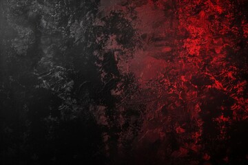 dark black and red abstract background with grainy noise texture and grungy spray paint effect retro vibe