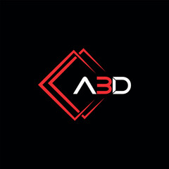 ABD logo design vector template