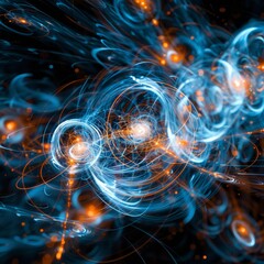 Dynamic Fractal Energy in Blue Space