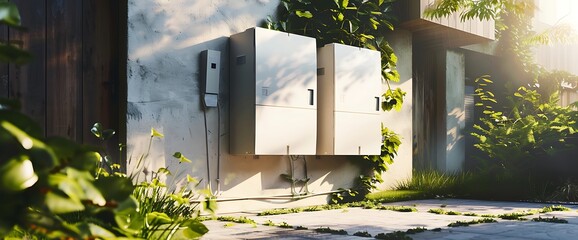 Modern home solar energy storagestation