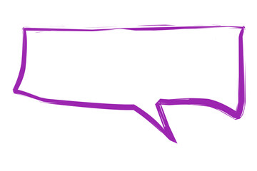 brush stroke bubble text frame text transparent template design, comment icon element png colour hand draw design