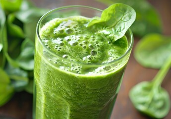 Green smoothie, rich in superfoods, reflects the trend for nutrient-packed diets