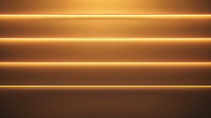 Dark wall with golden soft lighting, luxury interior design 