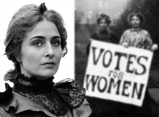 Emmeline Pankhurst  was a British political activist who organized the UK suffragette movement and helped women win the right to vote.