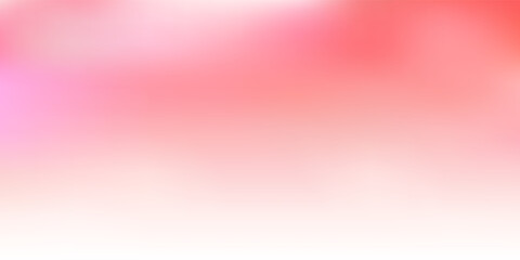 Light red vector gradient blur template.