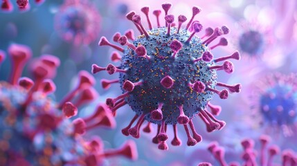 Extreme Close-Up of a Corona Coral Formation