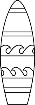 recommend clip art: surfboard outline vector.   
                    surfboard black line svg.   
                    surfboard coloring page.   