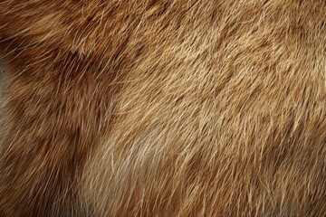 Close-up of red natural animal fur