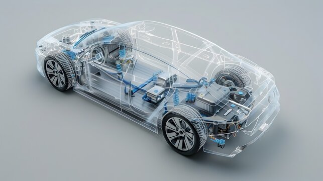 Transparent Electric Vehicle: A Glimpse into the Future of Automotive Innovation