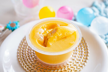 カップ入りマンゴープリン