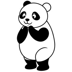 panda bear cartoon