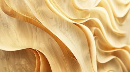 A sophisticated wooden abstract background in light yellow and brown hues featuring delicate lines...