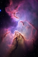 b'The Eagle Nebula: A Star-Forming Region in the Milky Way'