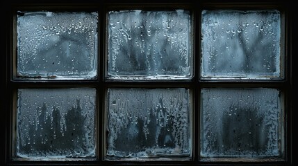 b'Condensation on the window'