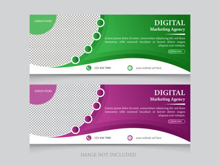 Facebook Cover Design Template.