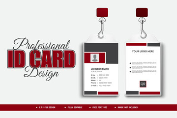 I will design id cards lanyards and identity cards