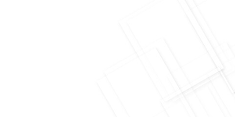 Abstract technology concept white template illustration and Geometric background. Modern and seamless stripe geometric line covered white abstract white square shape with futuristic.