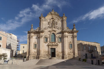 Church of St. Francis of Assisi. Matera, Basilicata, Italy - 794124946