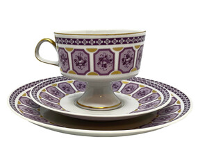  Image of Beautiful Tea Cups Set