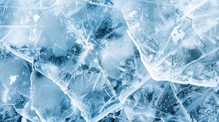 cracked and scratched frosted ice texture abstract winter season background