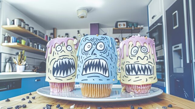 Horror themed baking class, ghoulish treats, sweet scares, culinary creativity  43