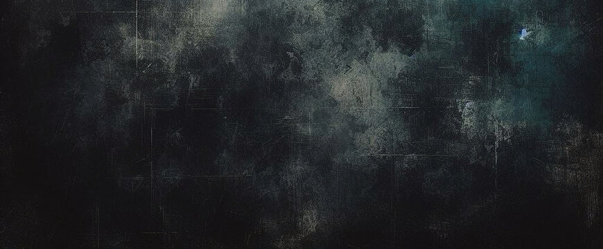 Abstrato fundo cinza escuro e preto com design 3D em camadas cortadas e espa&ccedil;o para texto