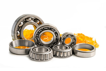 Ball bearing stainless with grease lithium machinery lubrication for automotive and industrial ...