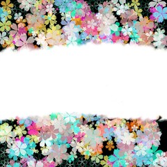 background with flowers