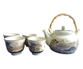  Image of Beautiful Tea Cups Set