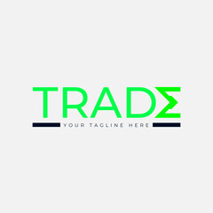 Trade Logo design template 