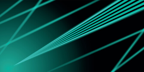 Abstract background of luminous lines. Neon lines. Laser rays. Abstract blue light lines on dark background. vector ilustration