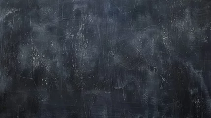 Fotobehang Abstract Scratched Blackboard Surface Texture  © nialyz