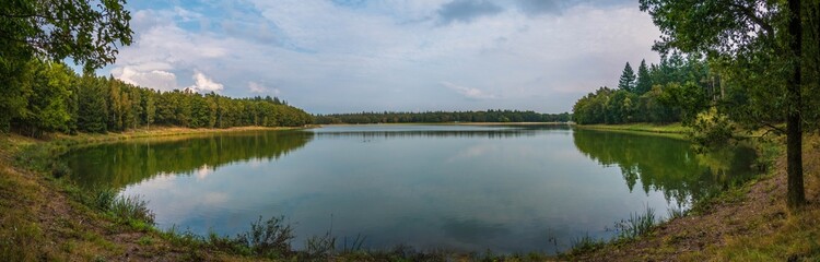 Dutch lake panorama