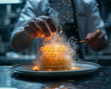 As a renowned chef embraces 3D food printing