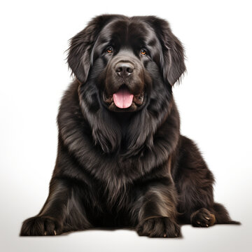 recommend clip art: clipart newfoundland breede dog sitting сreated with Generative Ai