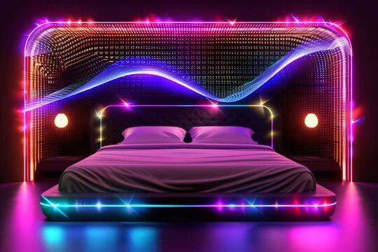 Visual Appeal and Personalized Comfort in Bedroom Decor: Testing Bed Design and Health Integration with Color Pop and Sleep Wellness Temperature Control.