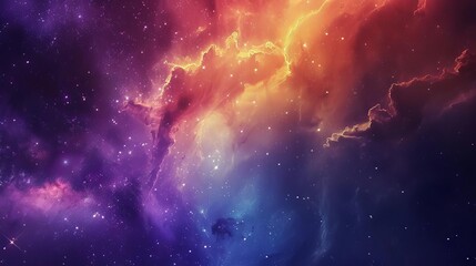 colorful space galaxy cloud nebula starry night cosmos universe science astronomy background wallpaper