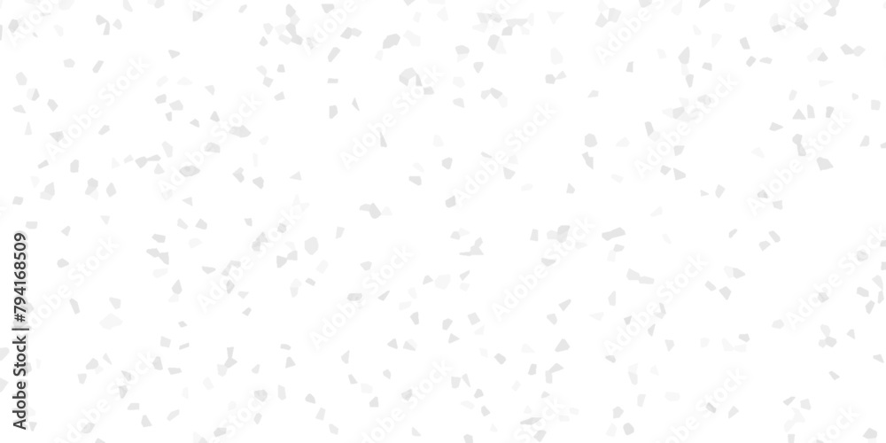 Poster abstract design with white paper texture background and terrazzo polished flooring stone pattern old